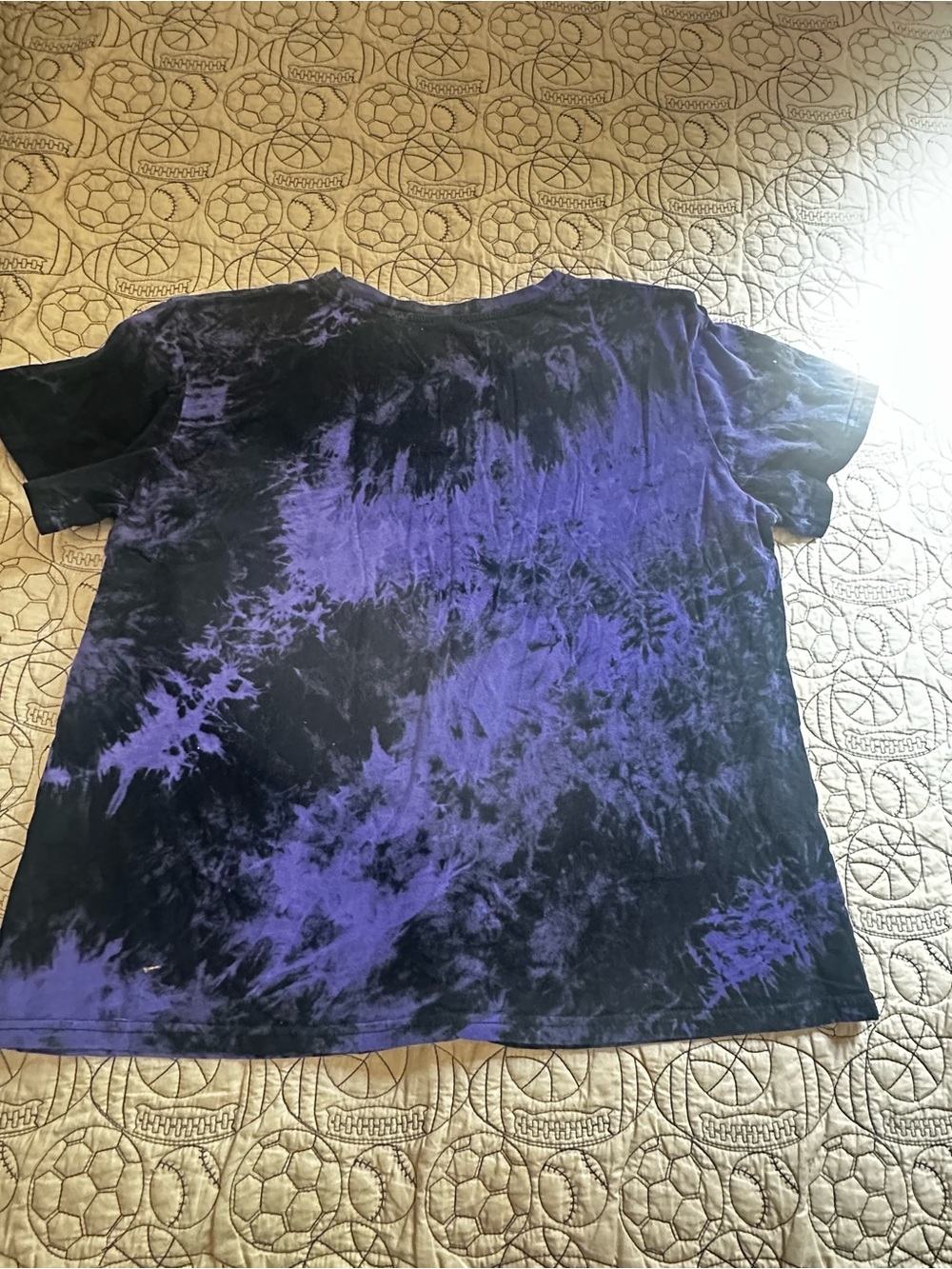 Los Angeles Tie-Dye Short Sleeve Tee - Purple - Picture 2 of 2